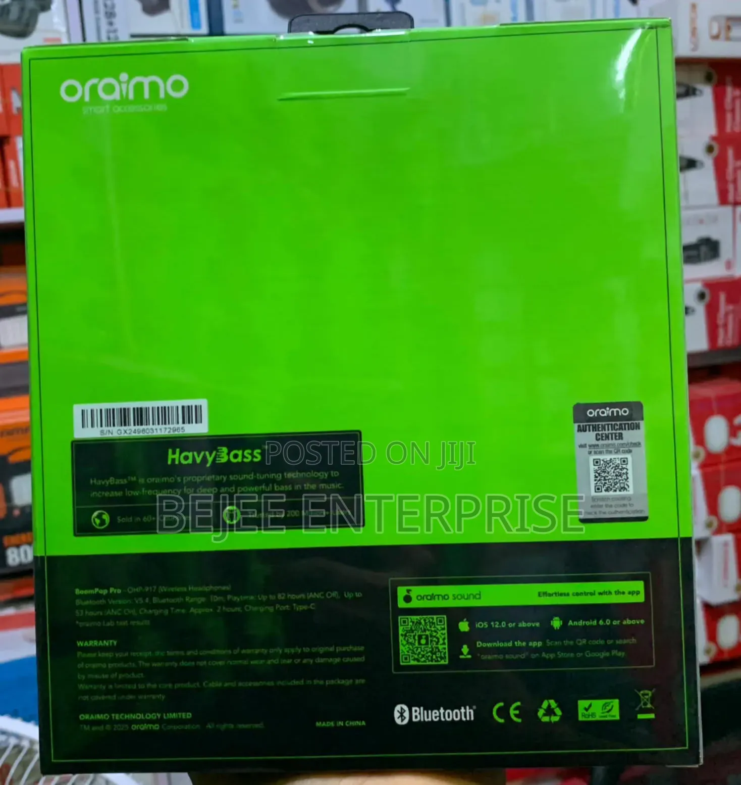 Boompop Pro Ohp- 917