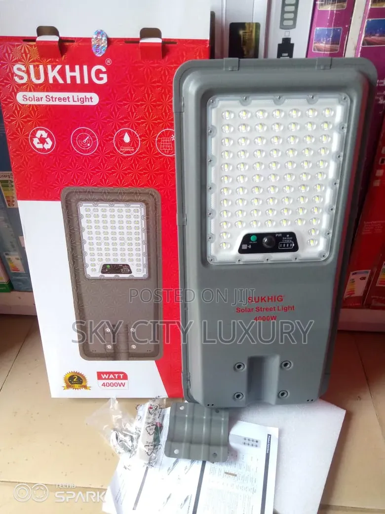 4000watt Sukhig Solar Street Light