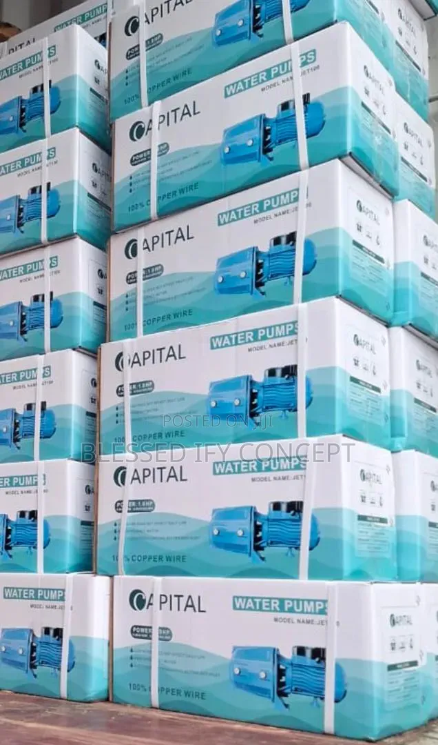 1hp Surface Pumping Machine, 100% Copper , Brand Capital Pump