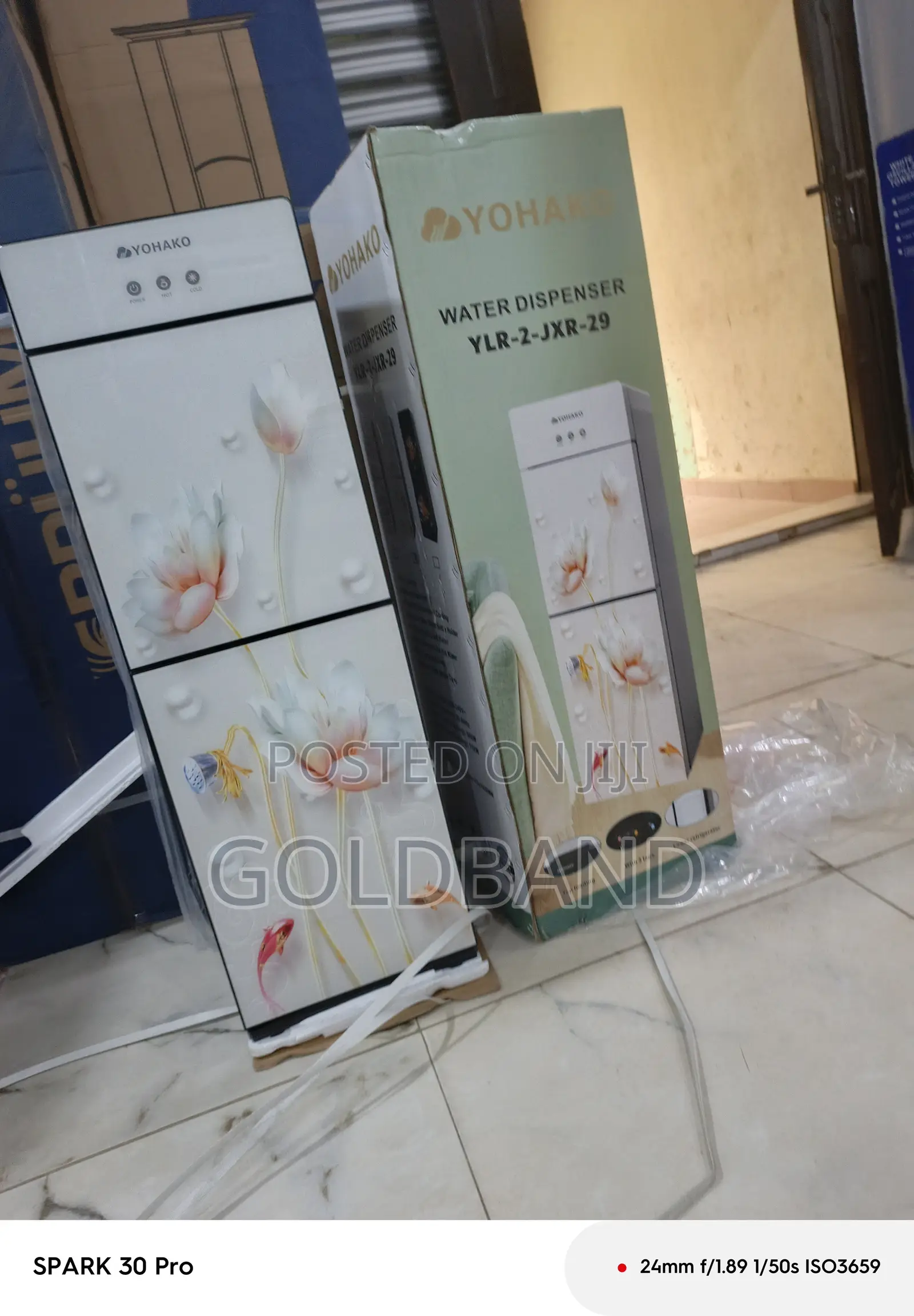 Yohako Water Dispenser With Refrigerator and Compressor Cooling