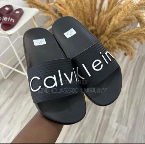 Top Quality Luxury Slides Calvin Klein Best Quality Well Banded