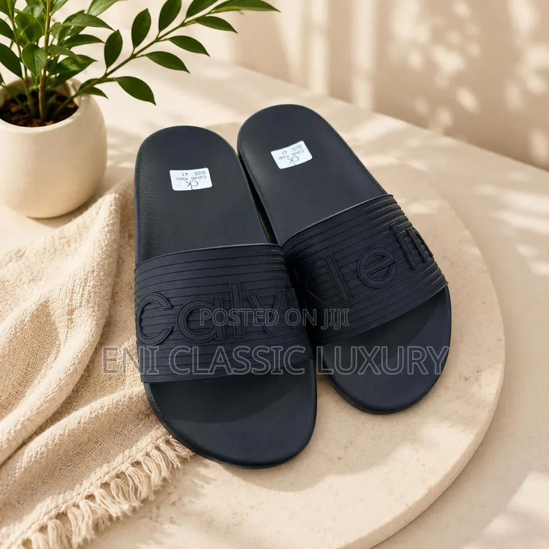 Top Quality Luxury Slides Calvin Klein Best Quality Well Banded