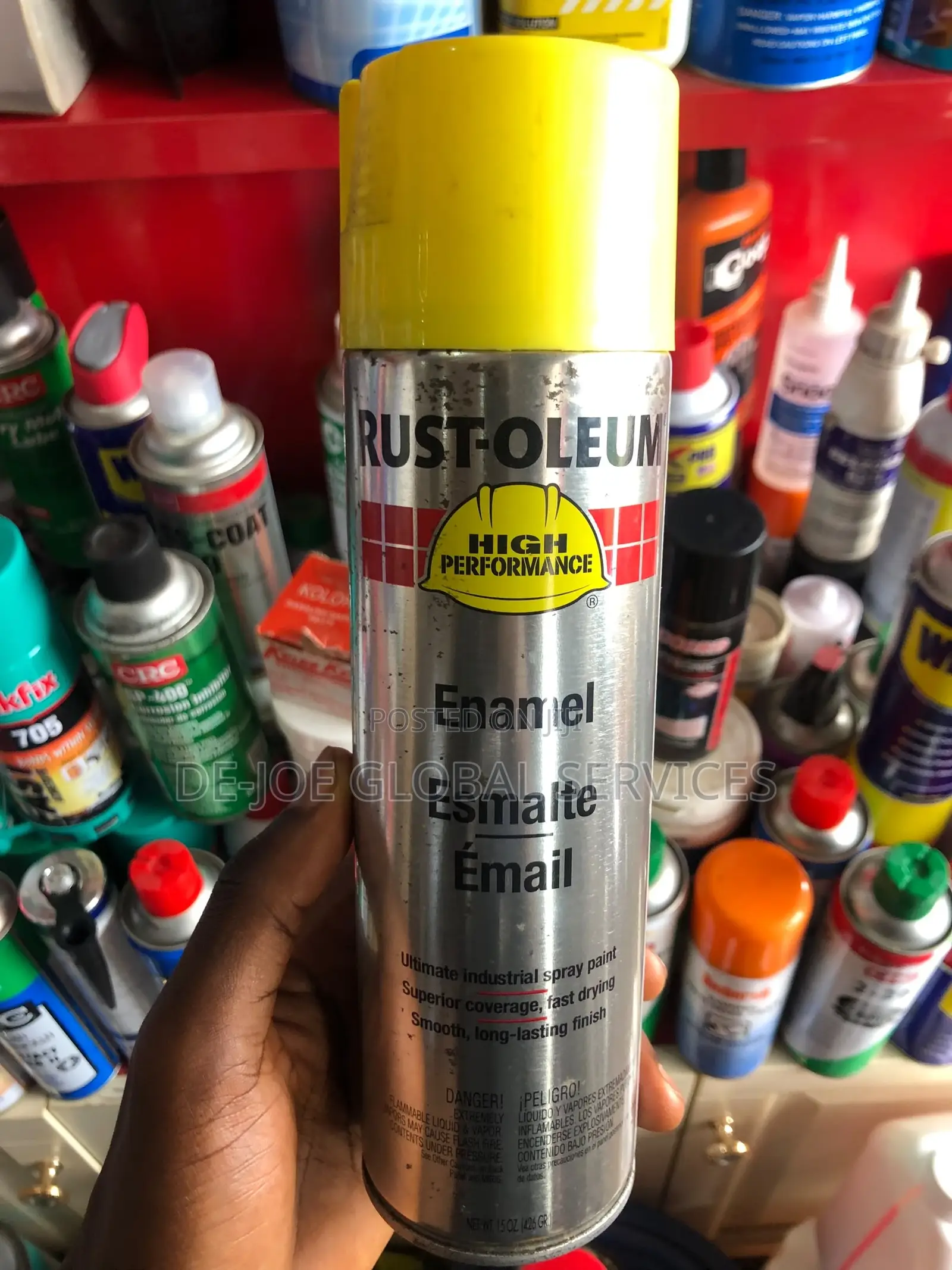 Rust-Oleum High Performance Protective Enamel in Safety Yellow