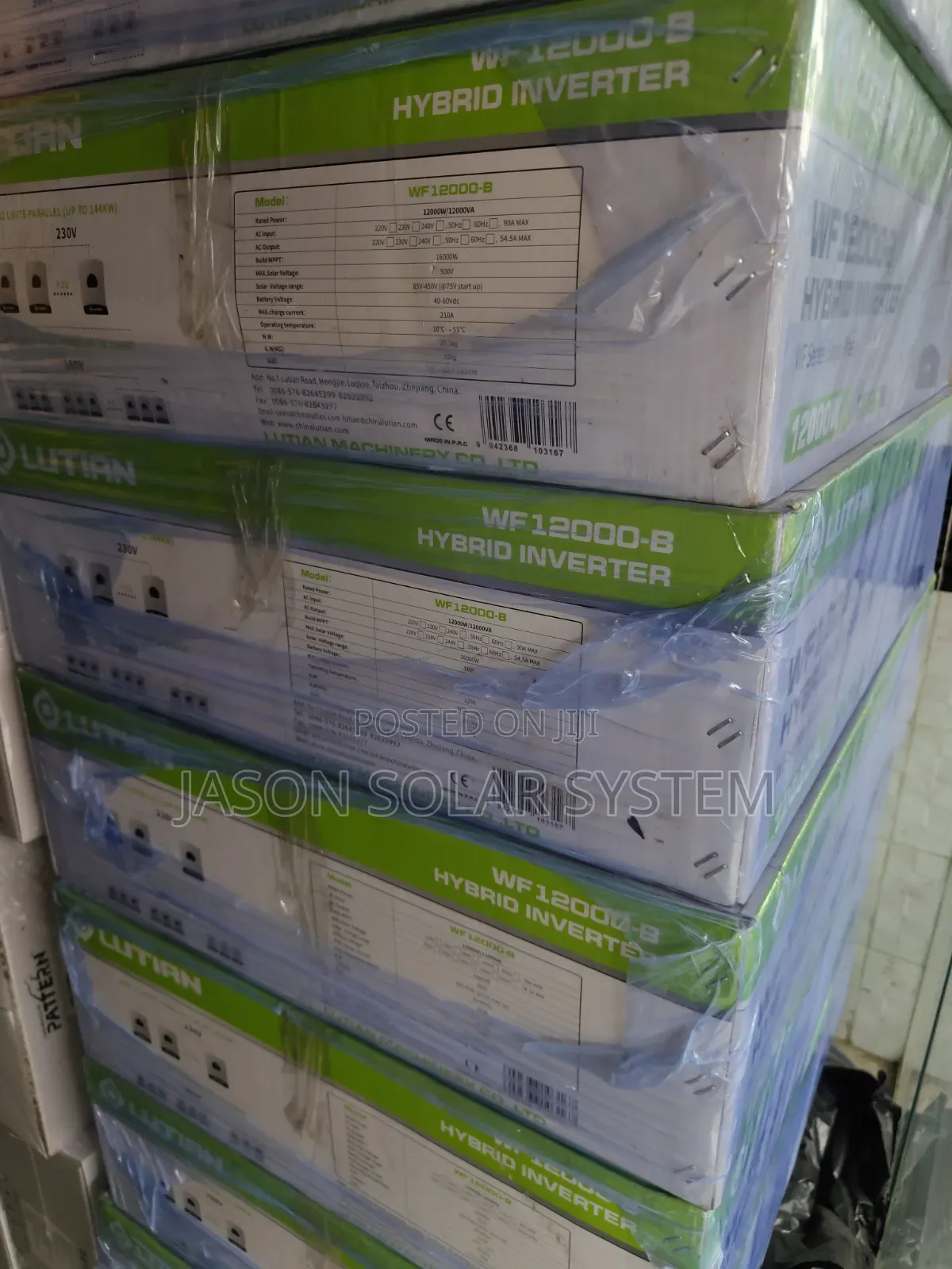 12kva Lutian Hybrid Inverter