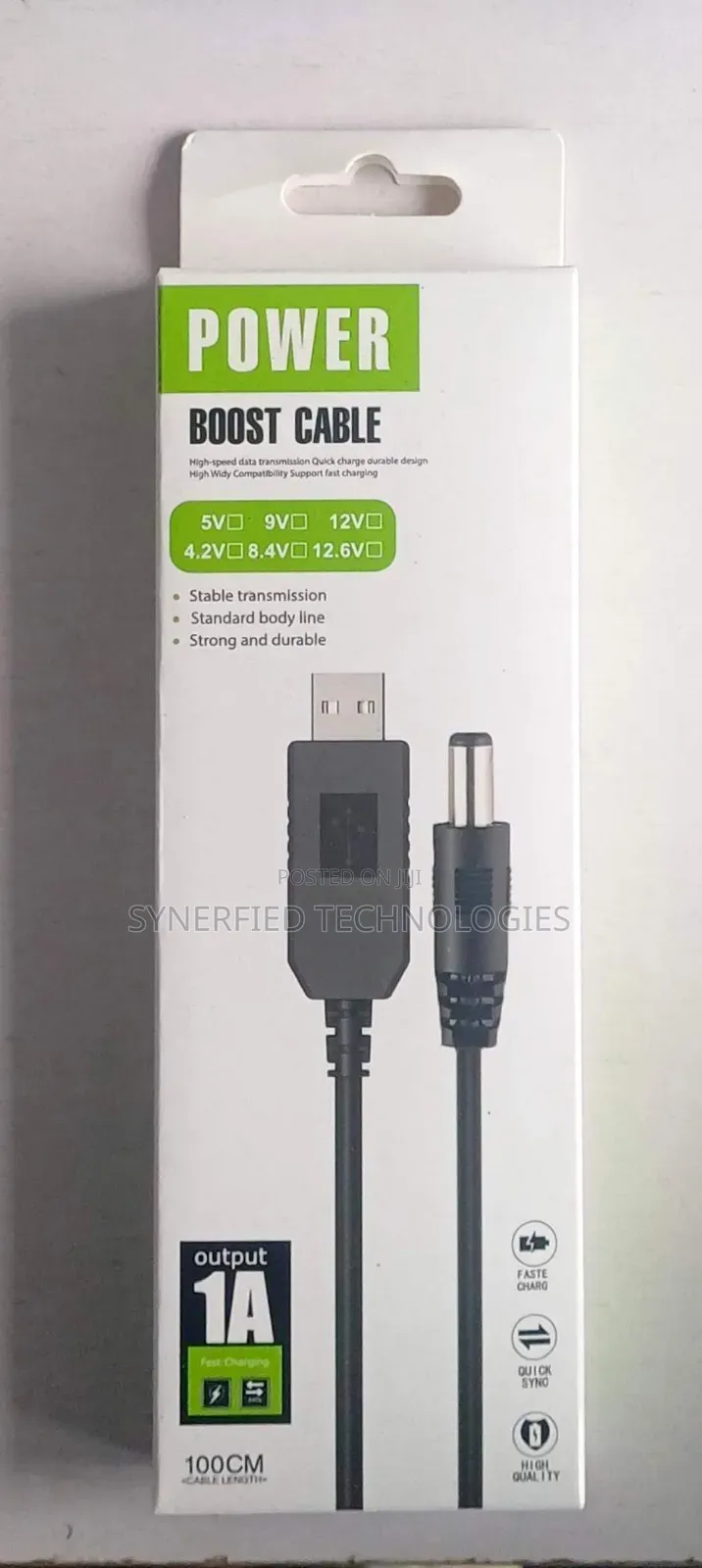 Usb Power Boost Cables 5v to 9v/12v
