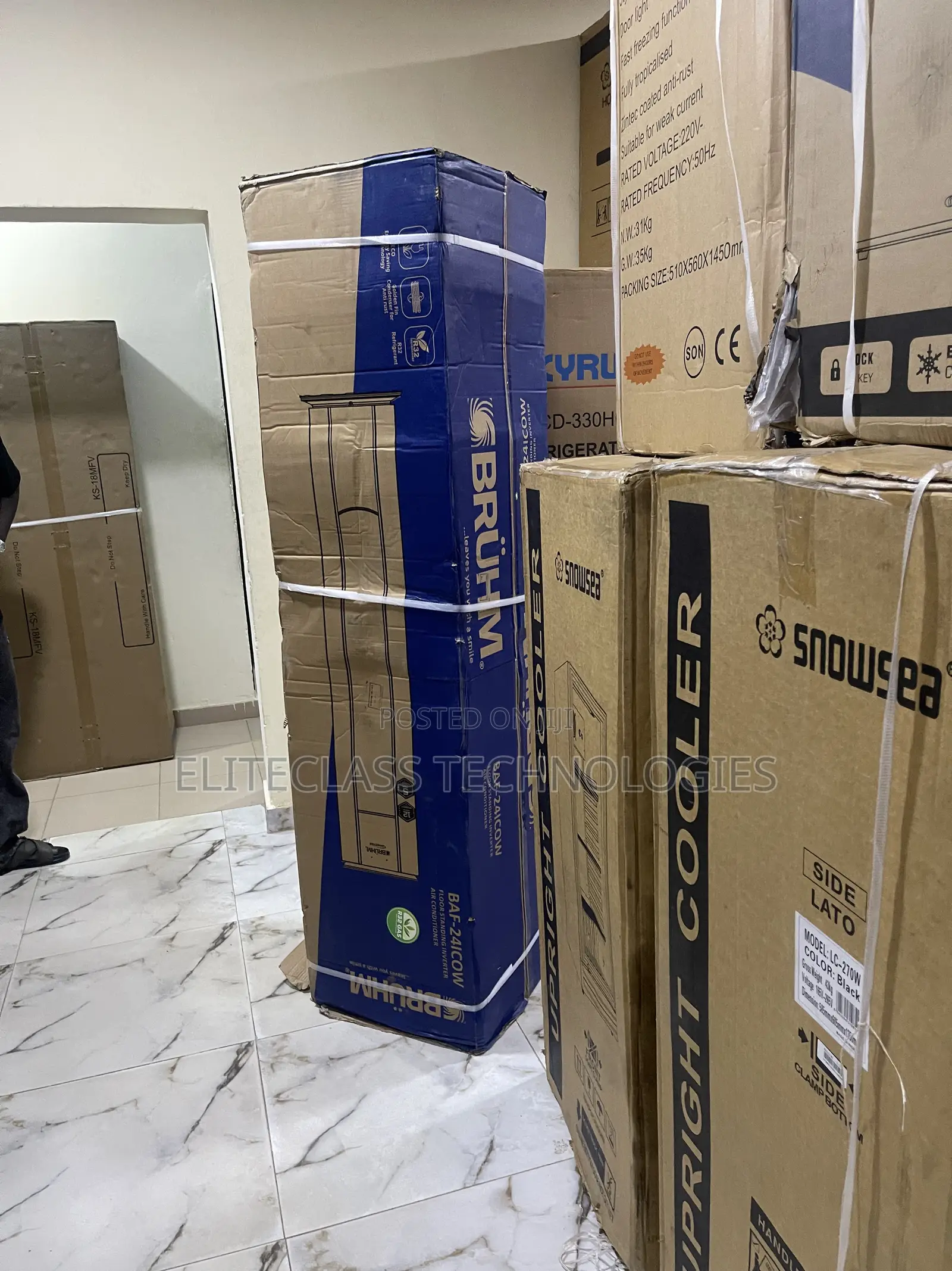 Bruhm Standing Air Conditioner With Floor Placement