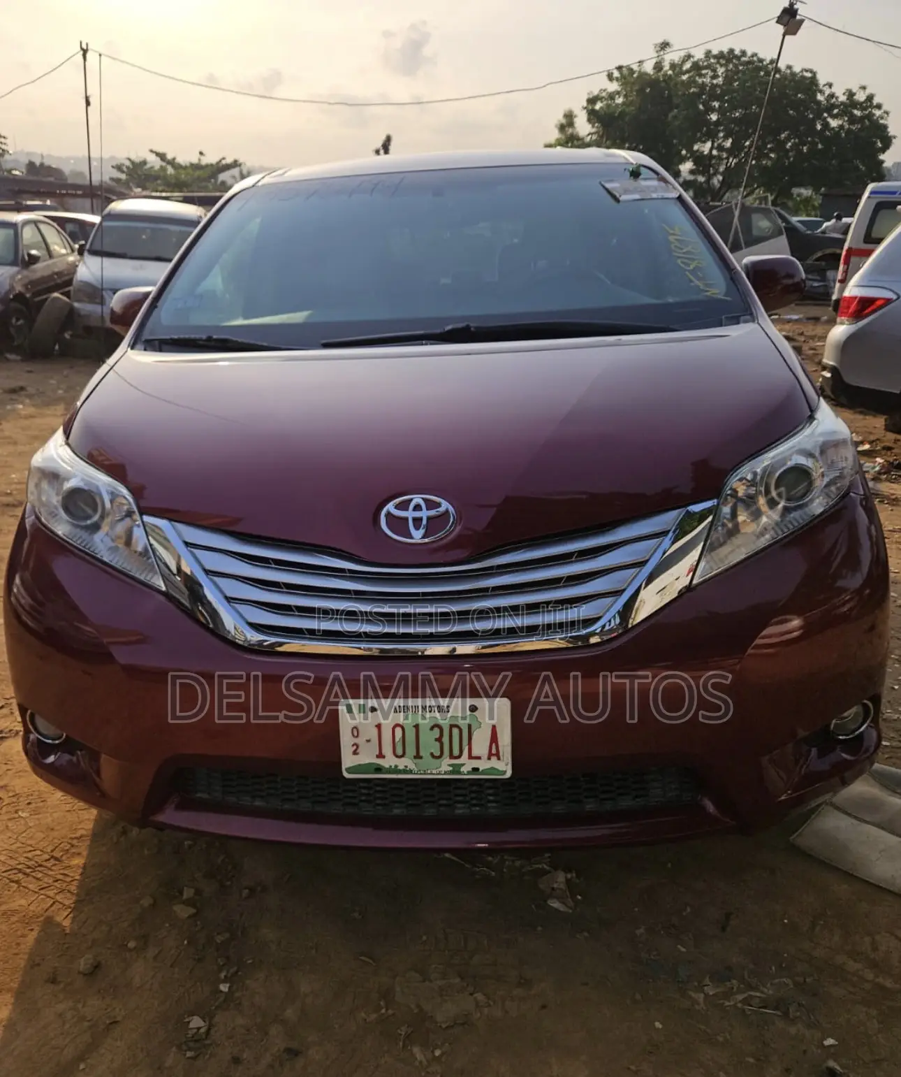 Toyota Sienna LE 7 Passenger 2012 Red