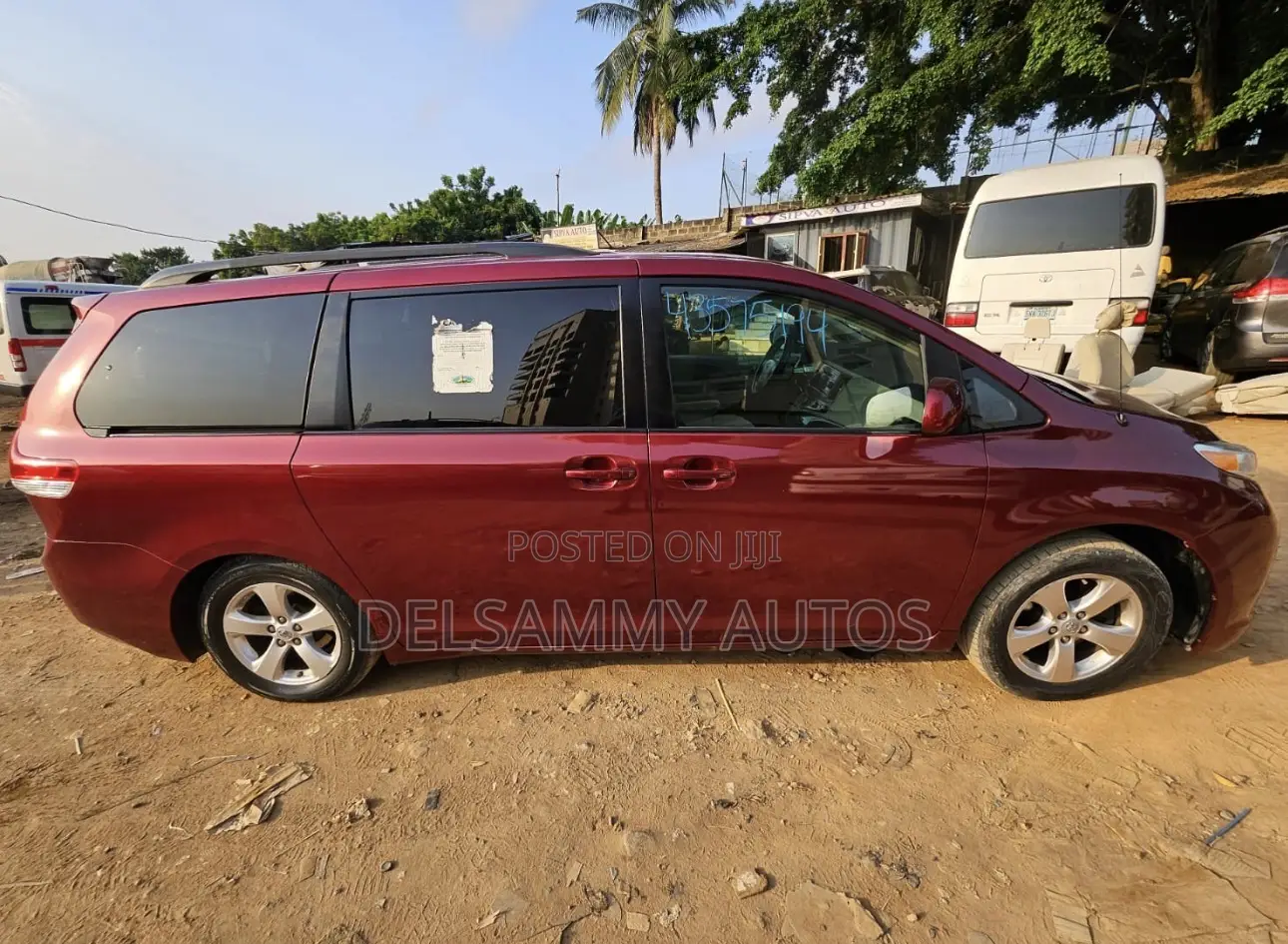Toyota Sienna LE 7 Passenger 2012 Red