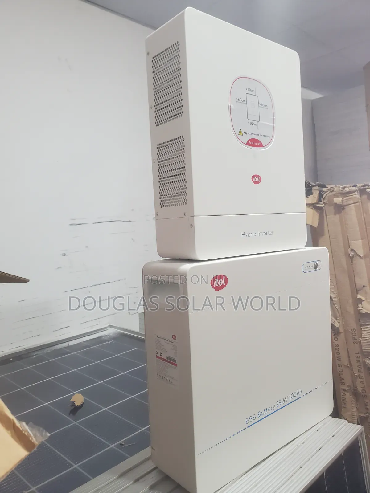 Itel 4kw/2.5kwh All-in-One Solar System (Solar Solution)