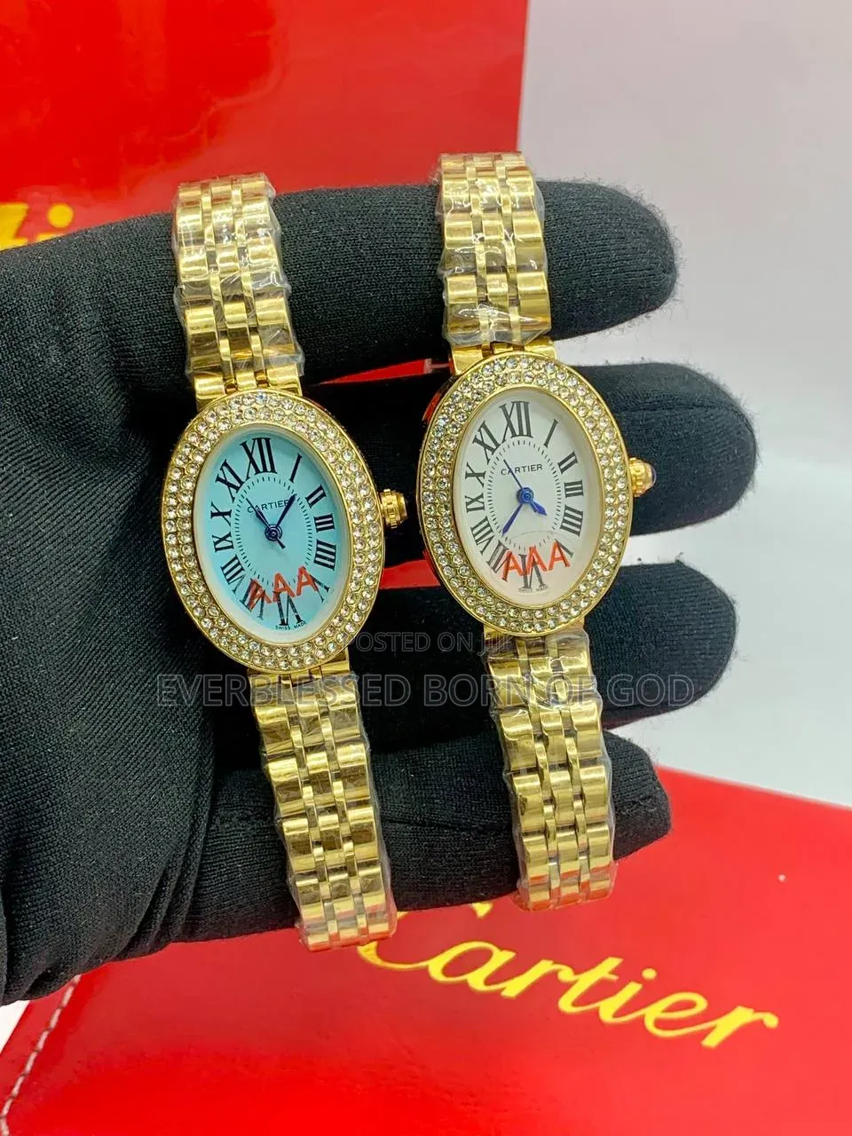 High Quality Cartier Female Watch Set