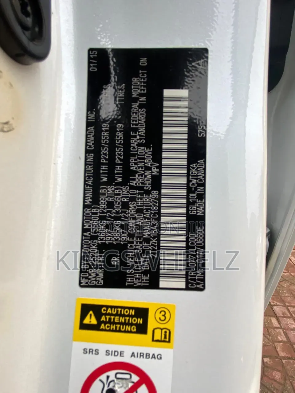 Lexus RX 2015 White