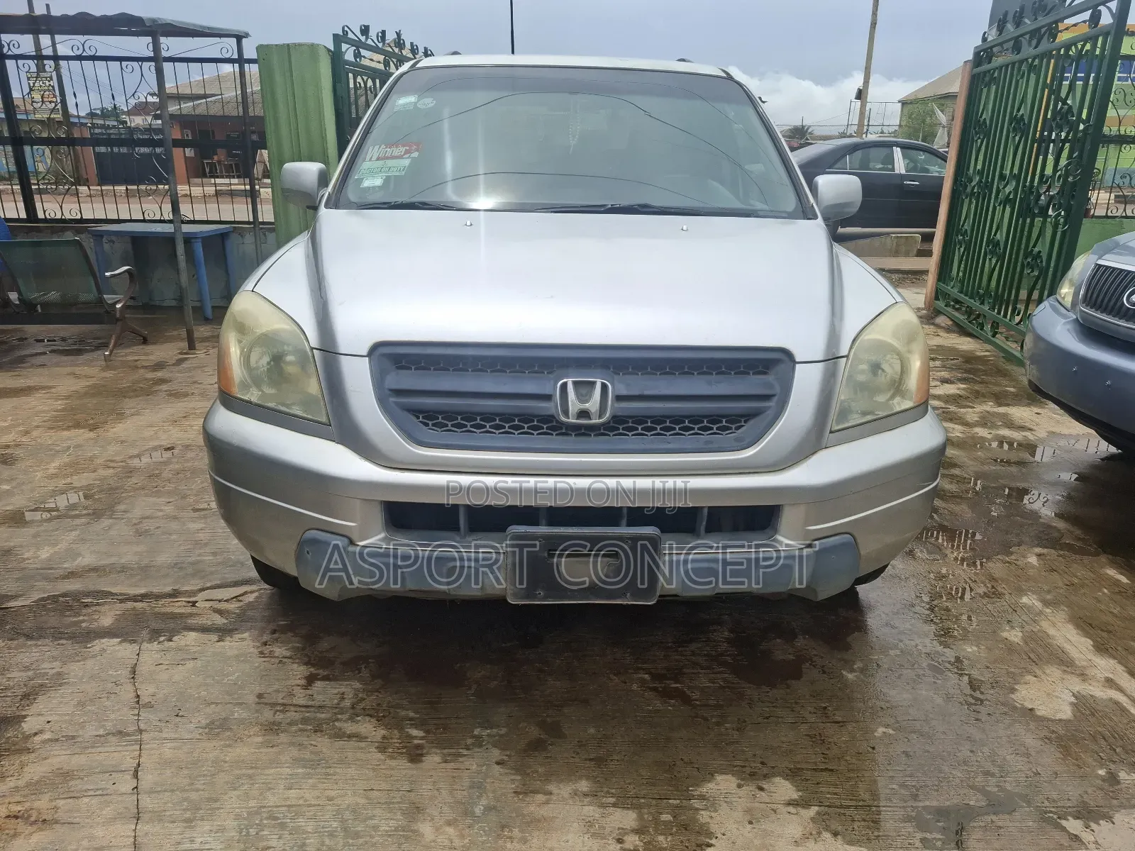 Honda Pilot EX 4x4 (3.5L 6cyl 5A) 2004 Silver