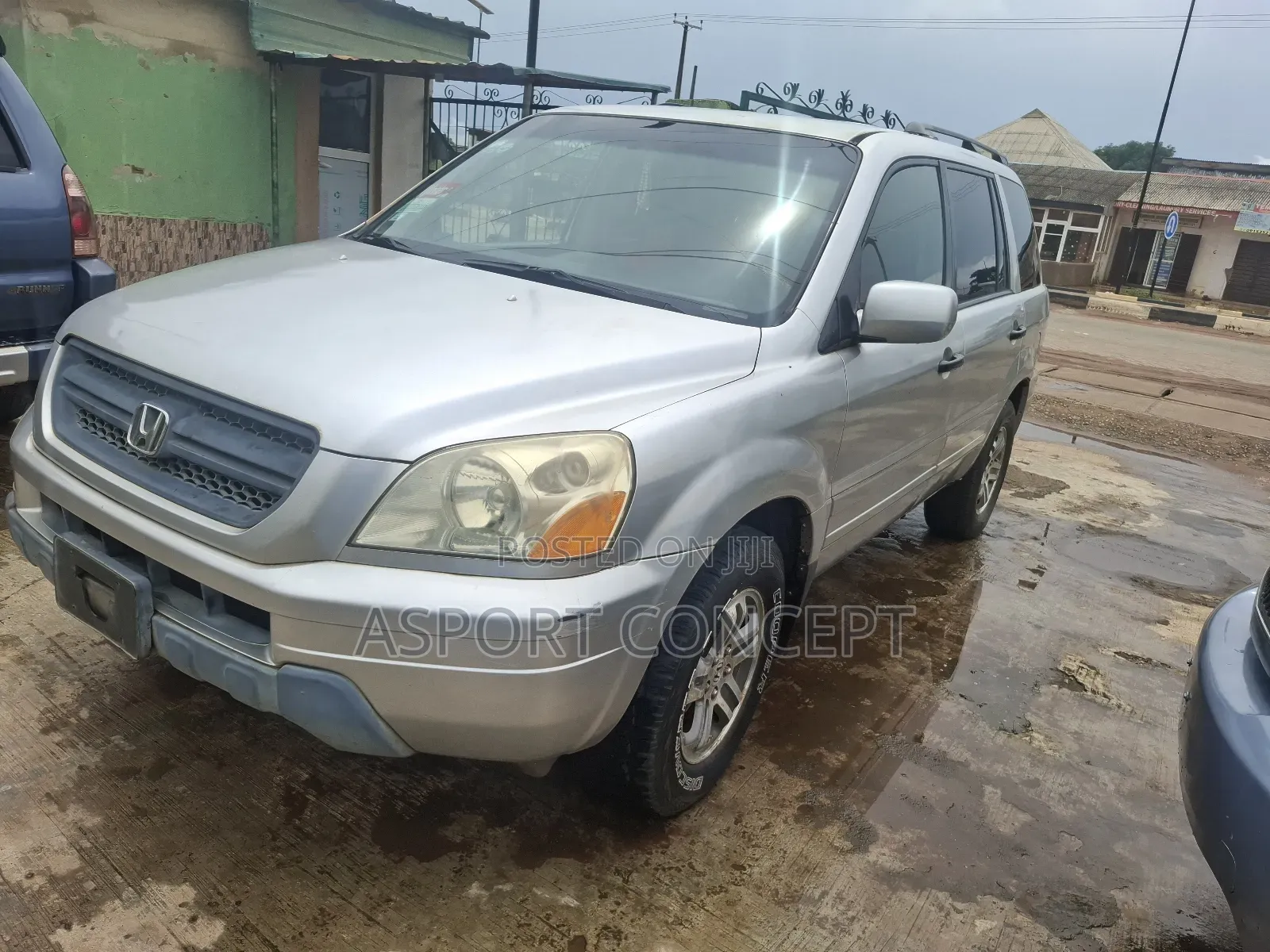 Honda Pilot EX 4x4 (3.5L 6cyl 5A) 2004 Silver
