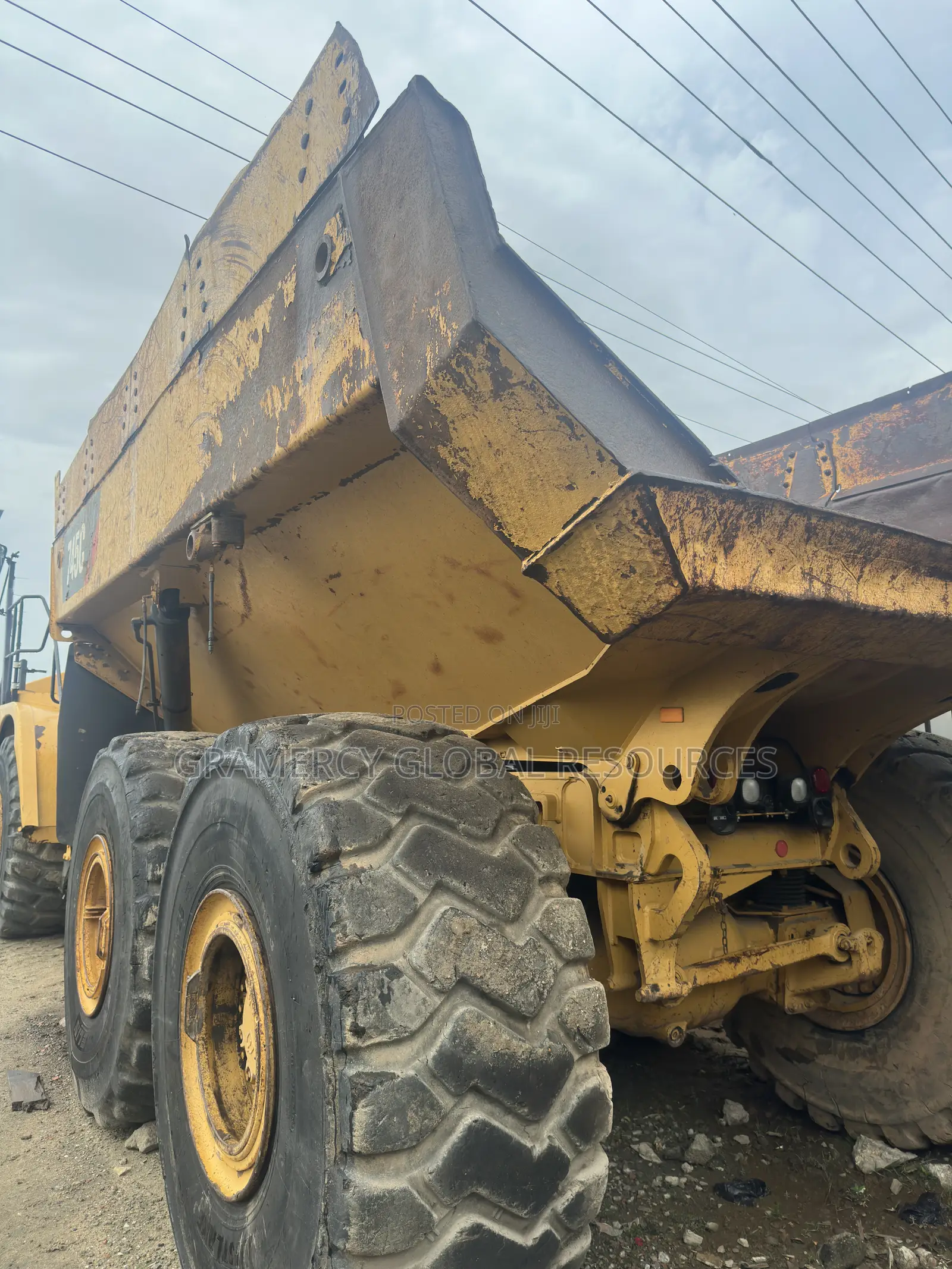 Foreign Used Caterpillar Articulated Dumper Trucks -45tons