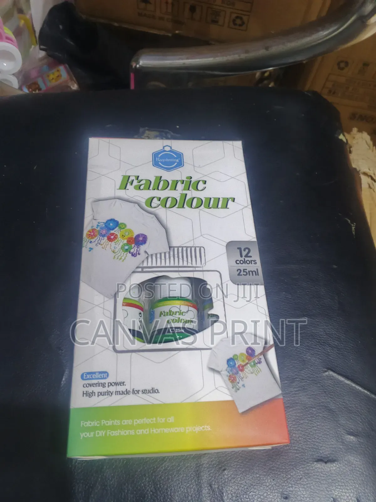 Fabric Paint 25 Ml X 12 Colours