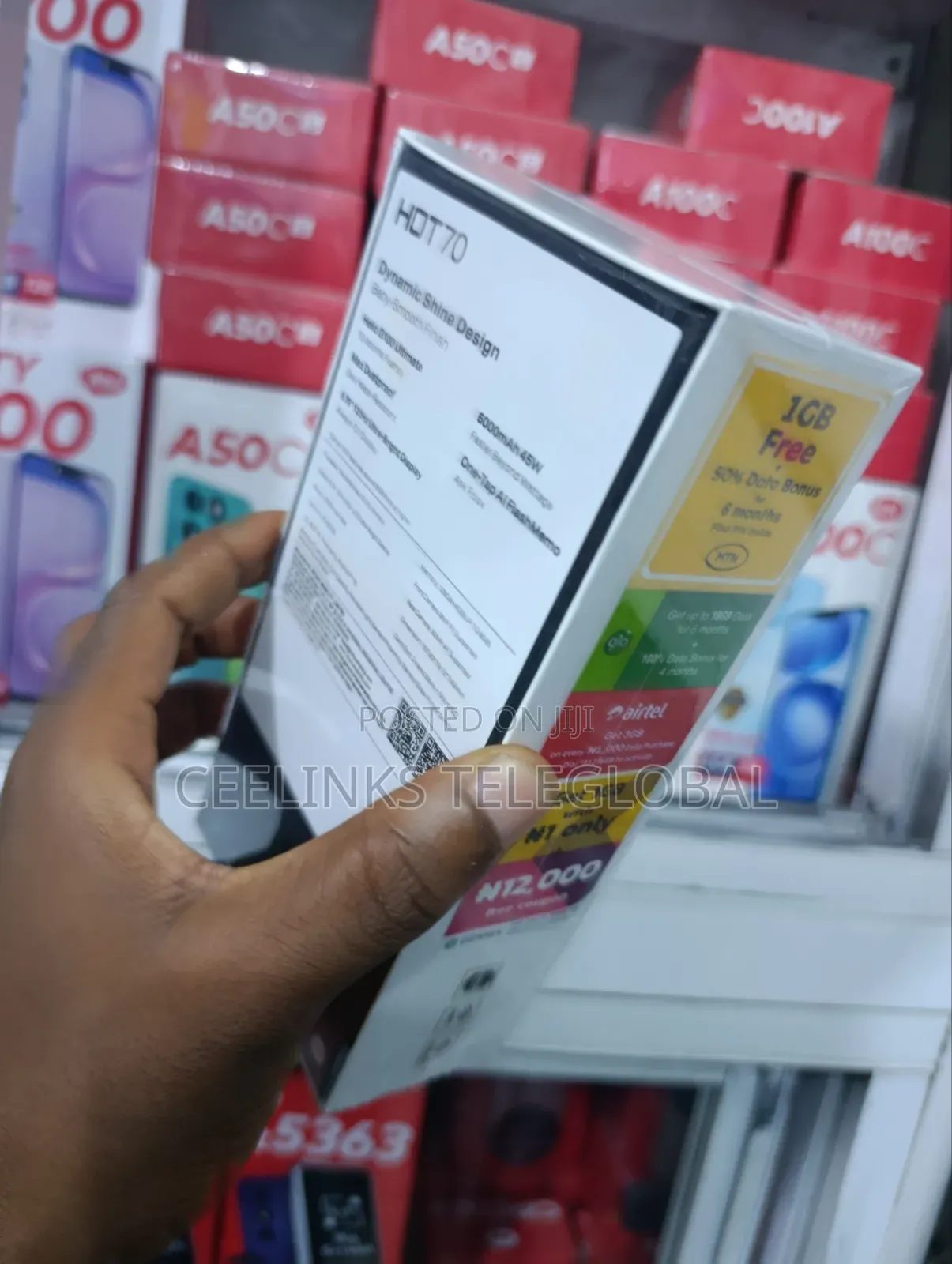 New Infinix Note 50 Pro 4G 256 GB Green