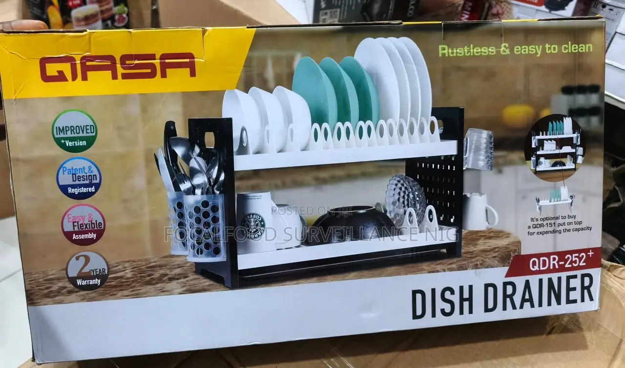 2 Layer Qasa Dish Rack