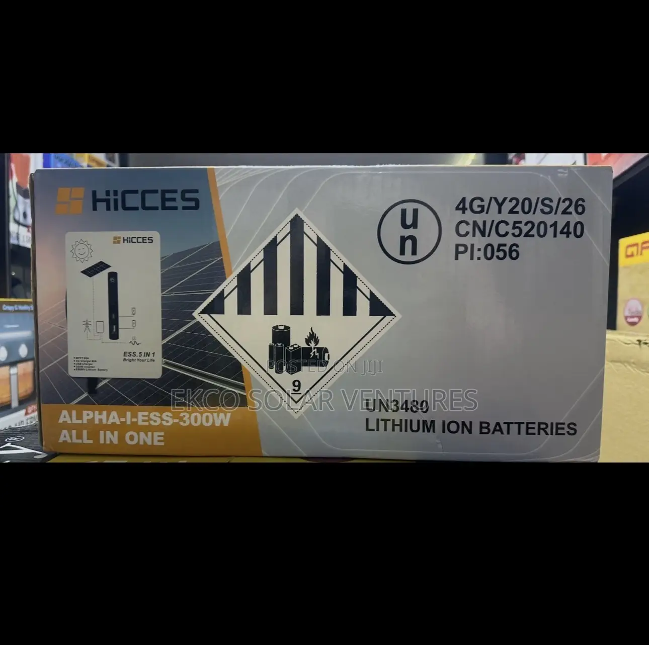 Hicces All-in-One 1kwh Solar Generator With Panel