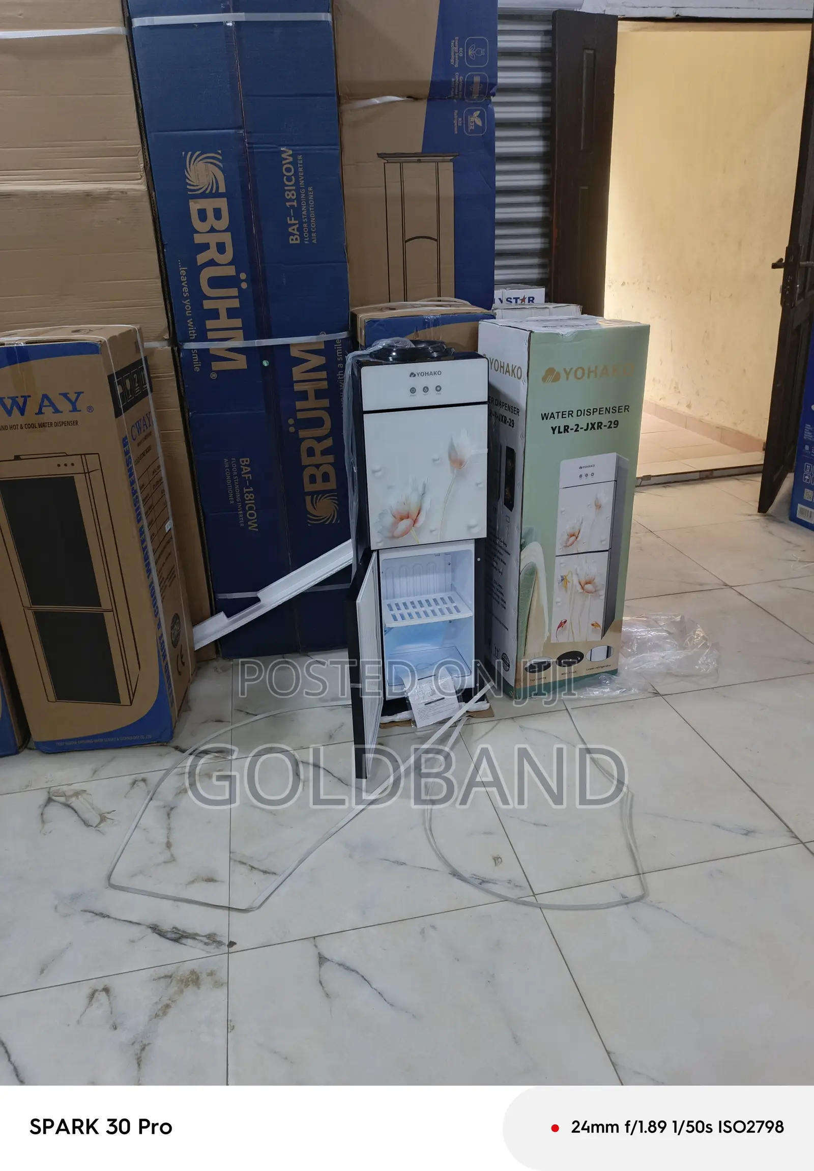 More Than a Water Dispenser – Yohako With Built-in Refrigerator