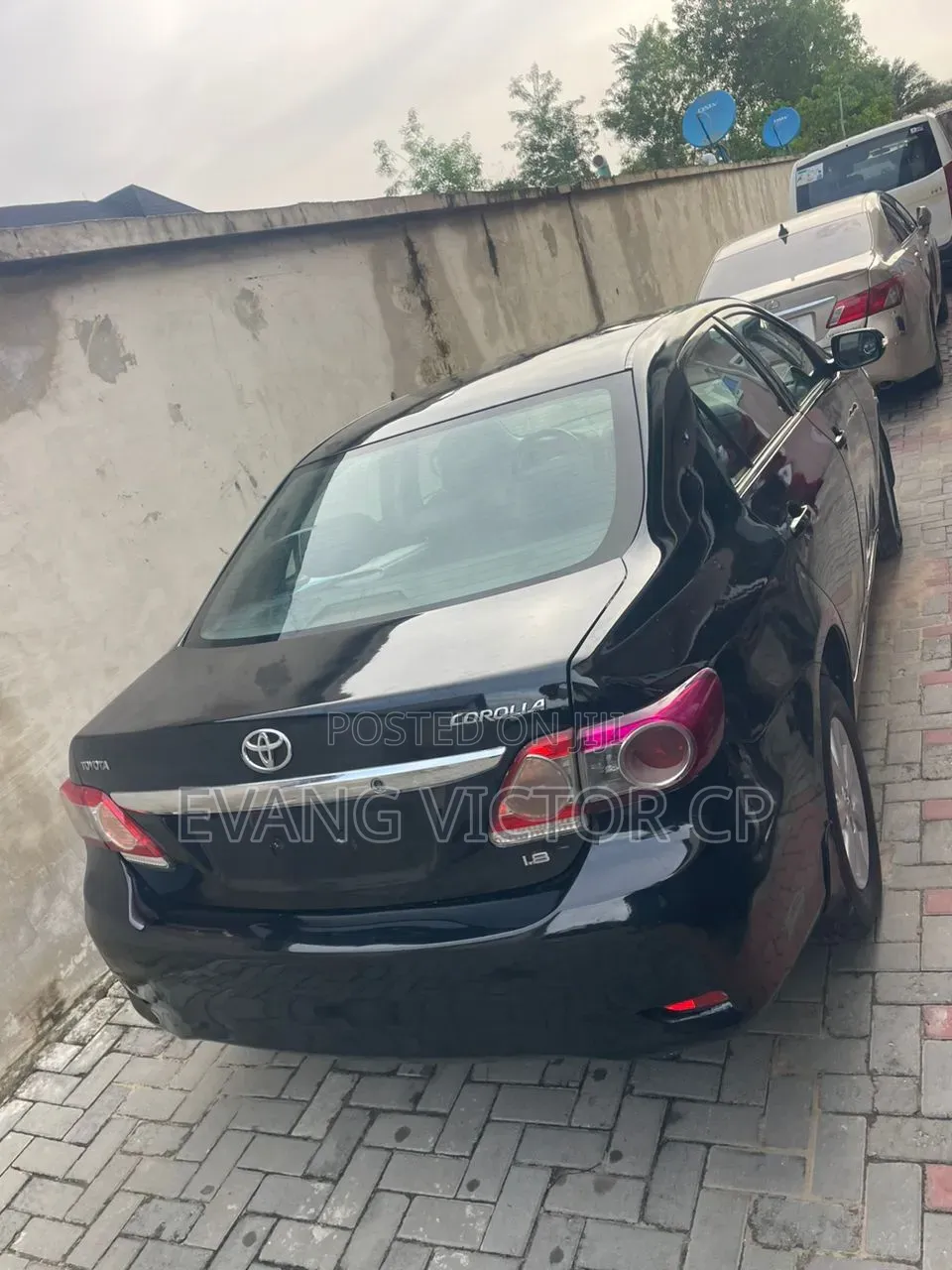 Toyota Corolla LE 4dr Sedan (1.8L 4cyl 4A) 2012 Black