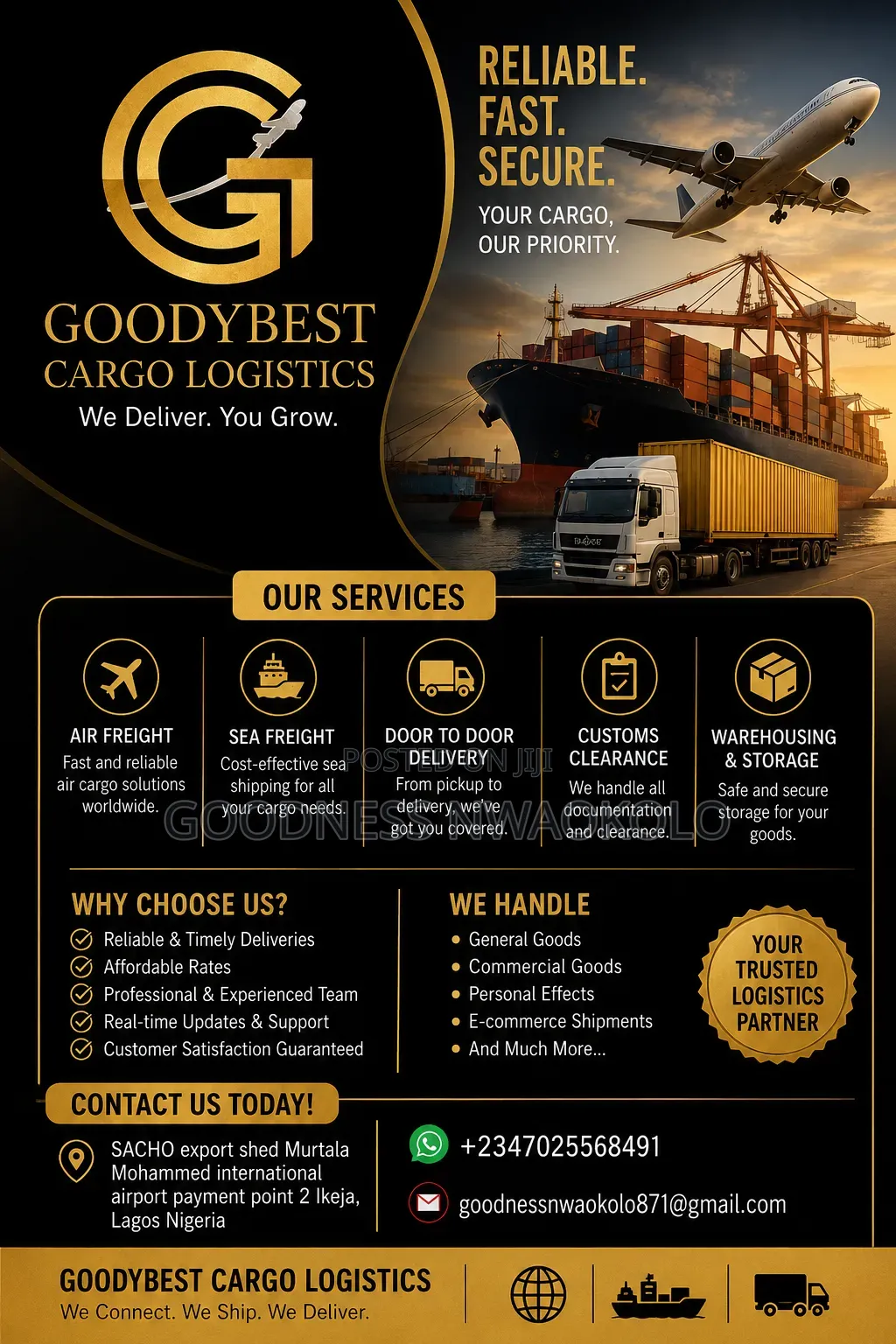 Logistics Cargo Business
