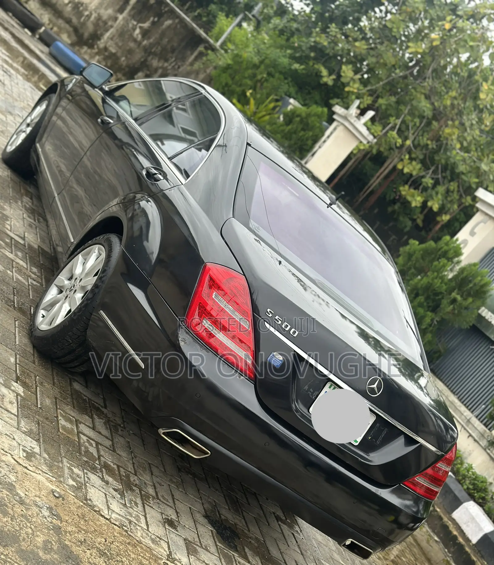 Mercedes-Benz S-Class S 500 (W221) 2008 Black