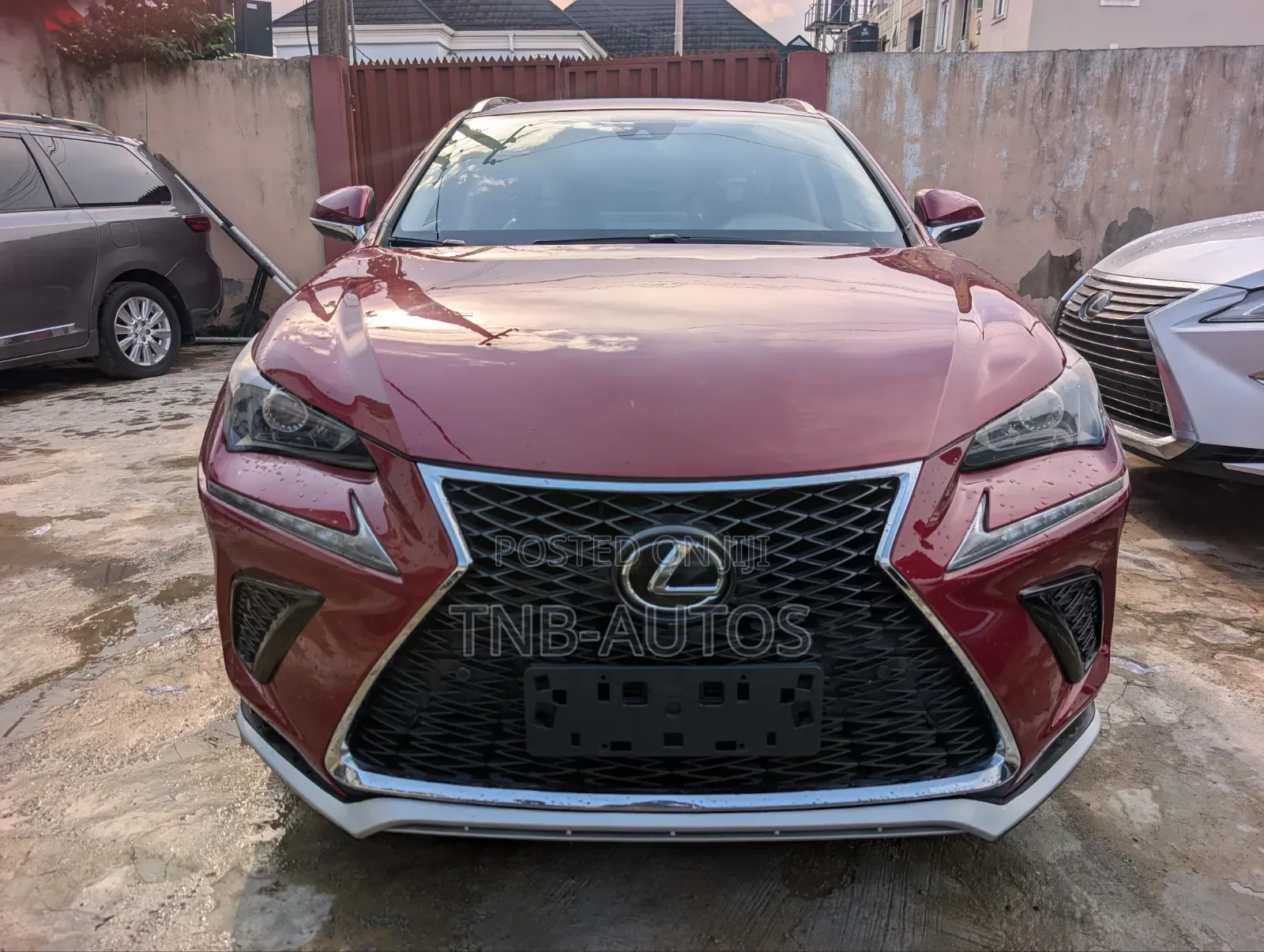 Lexus NX 2020 Burgundy