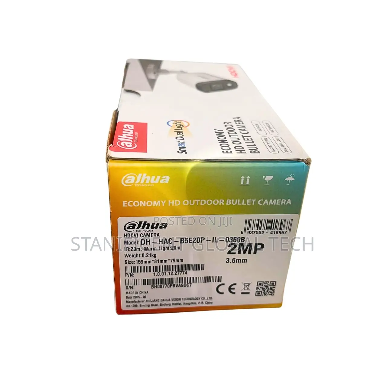 Dahua 2mp 1080p Outdoor Economy Smart Dual Light Non-audio Camera