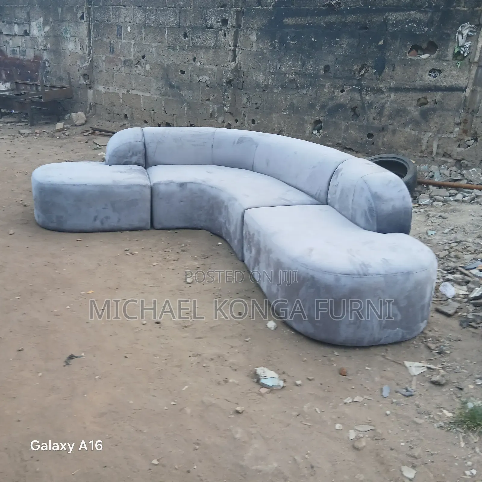 Beautiful Curved Sofa
