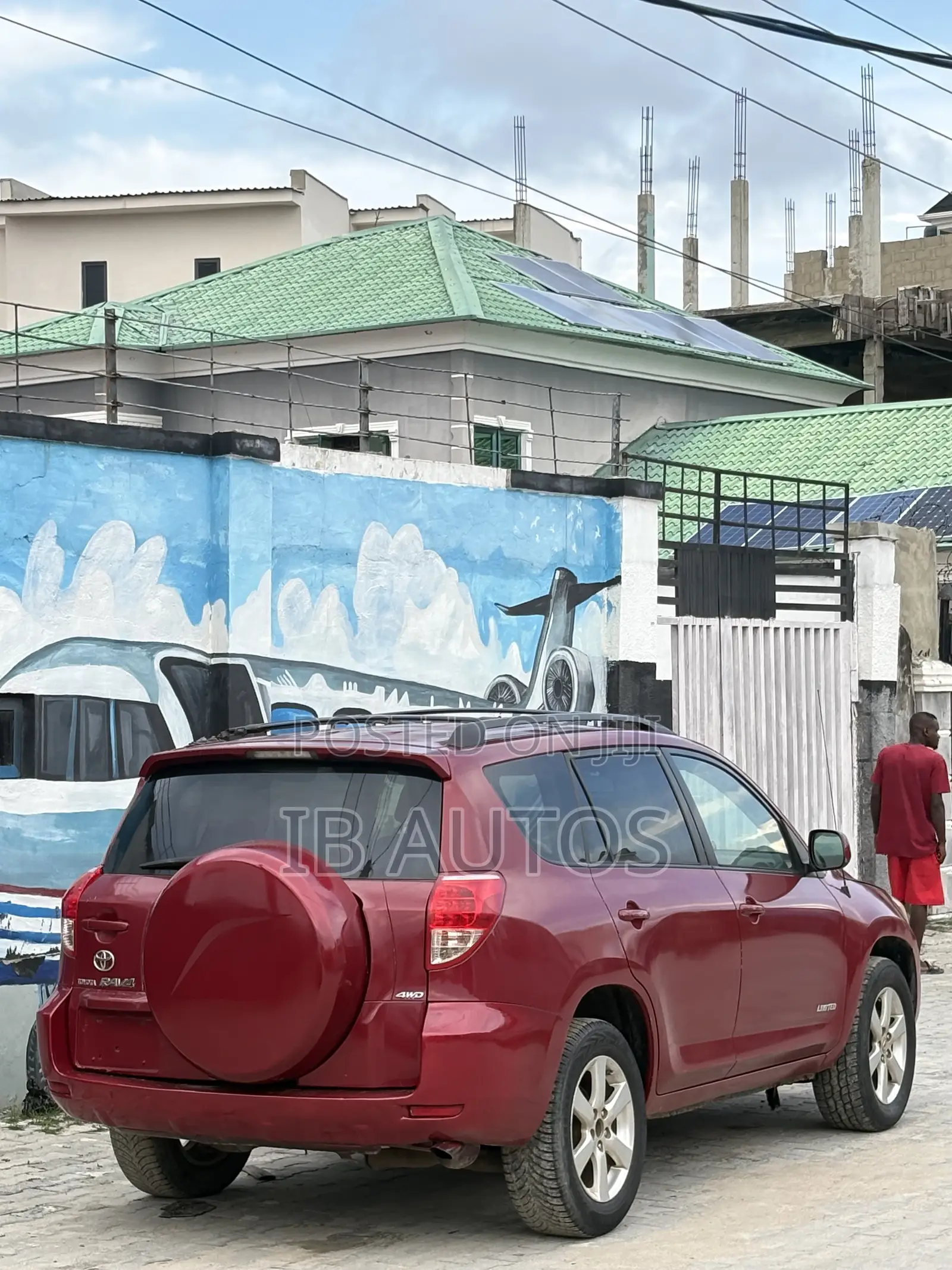 Toyota RAV4 Limited V6 4x4 2007 Red