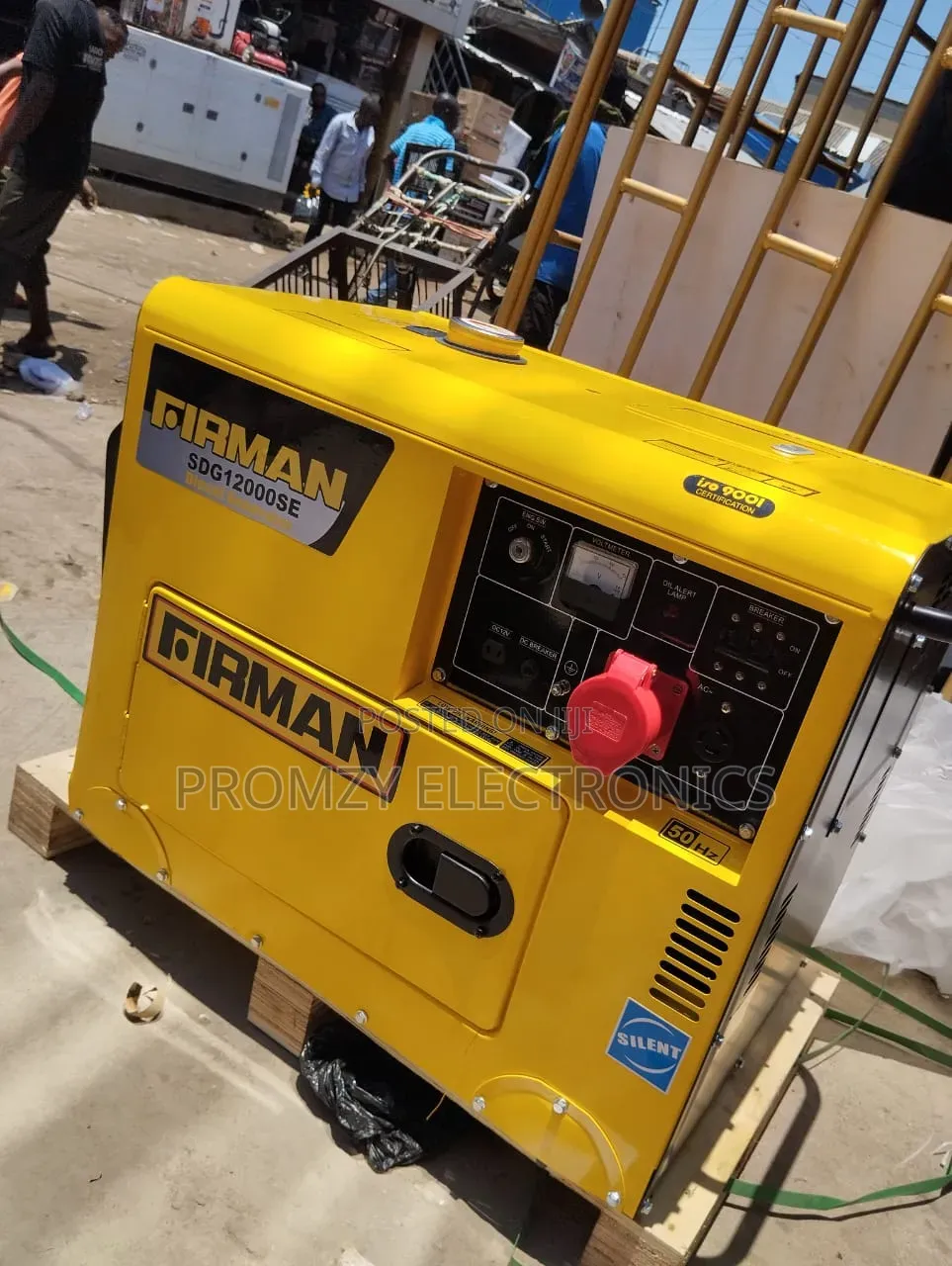 10kva Firman Three Phase Diesel Soundproof Gen 100% Copper Coil