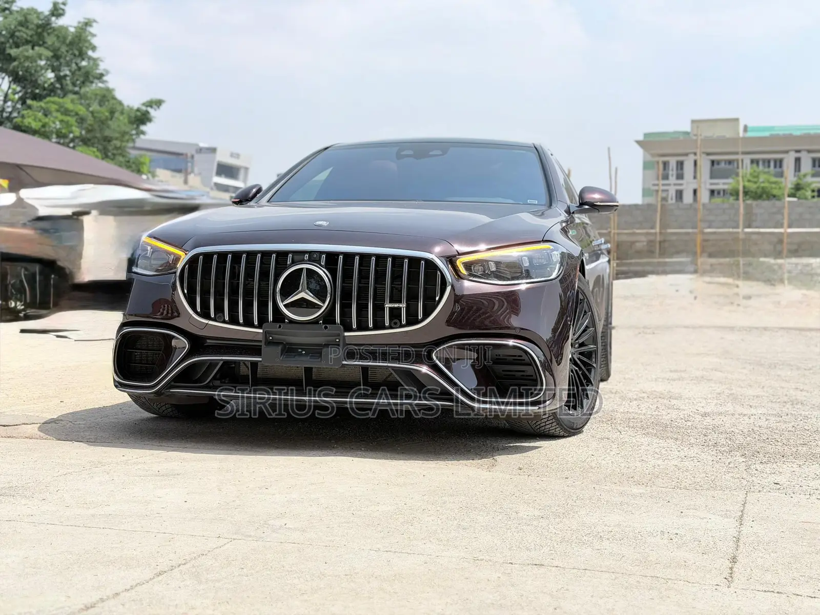 New Mercedes-Benz S-Class 2025 Burgundy