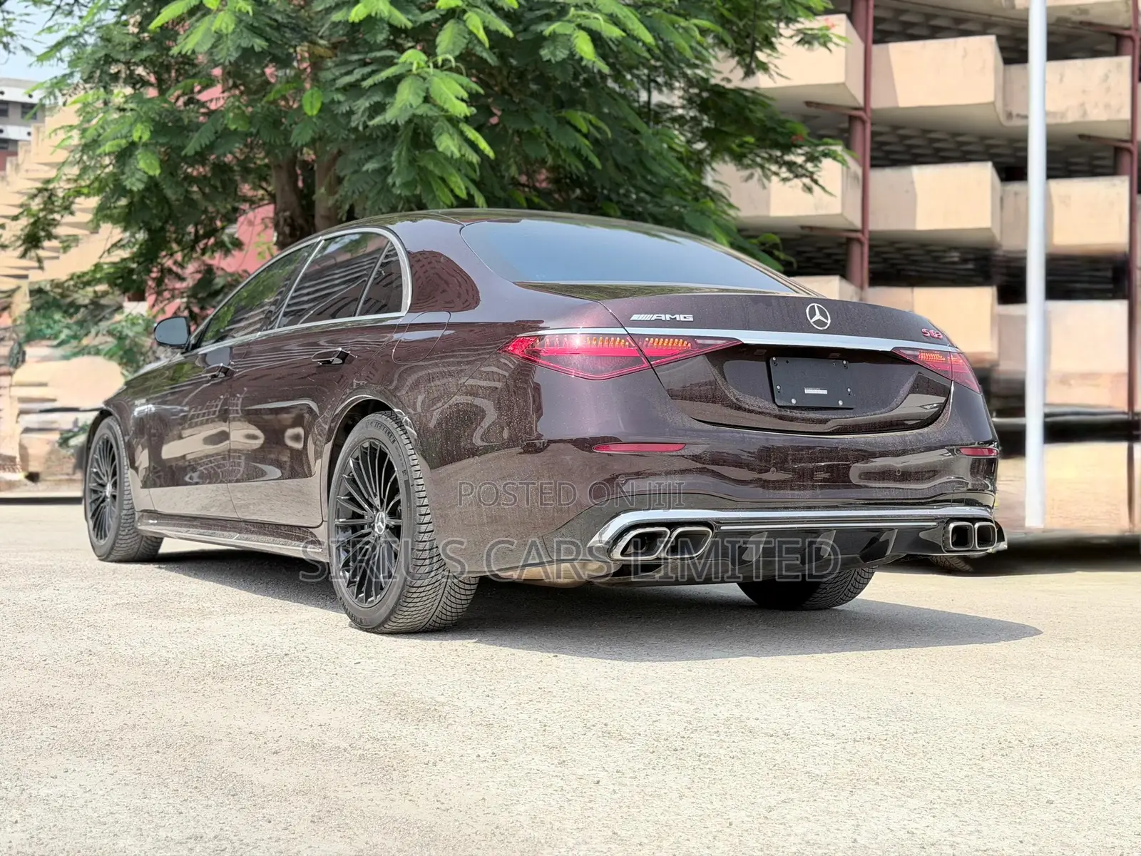 New Mercedes-Benz S-Class 2025 Burgundy