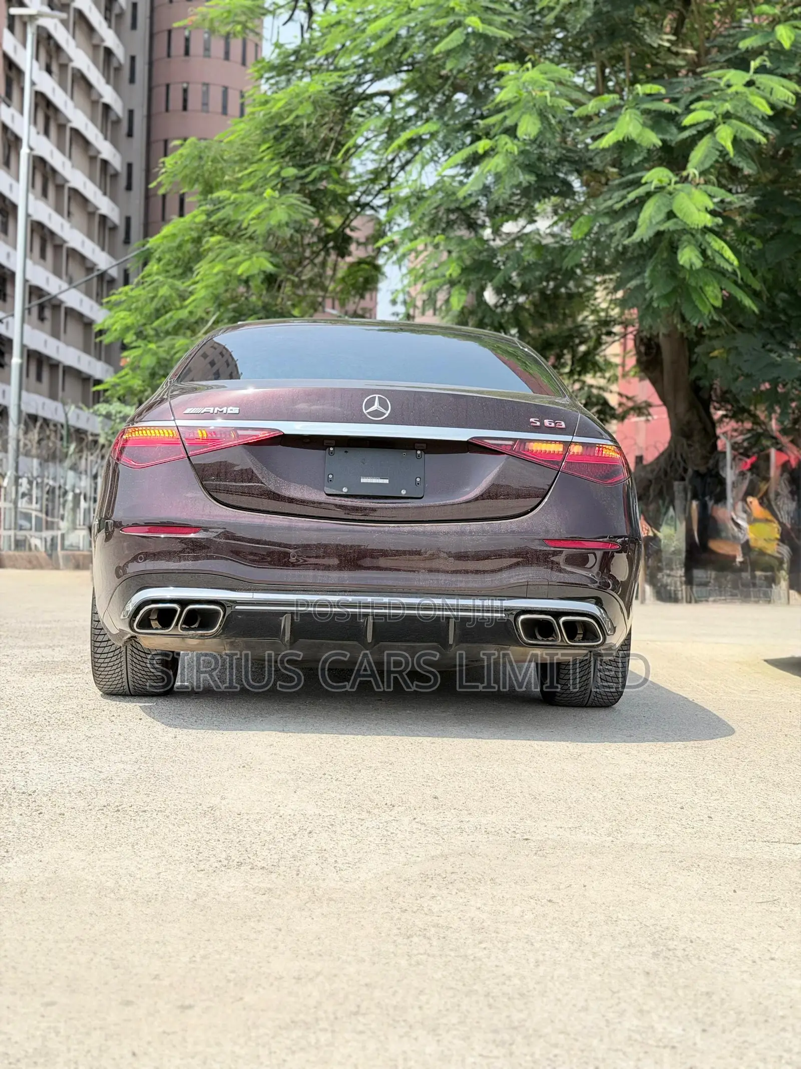 New Mercedes-Benz S-Class 2025 Burgundy