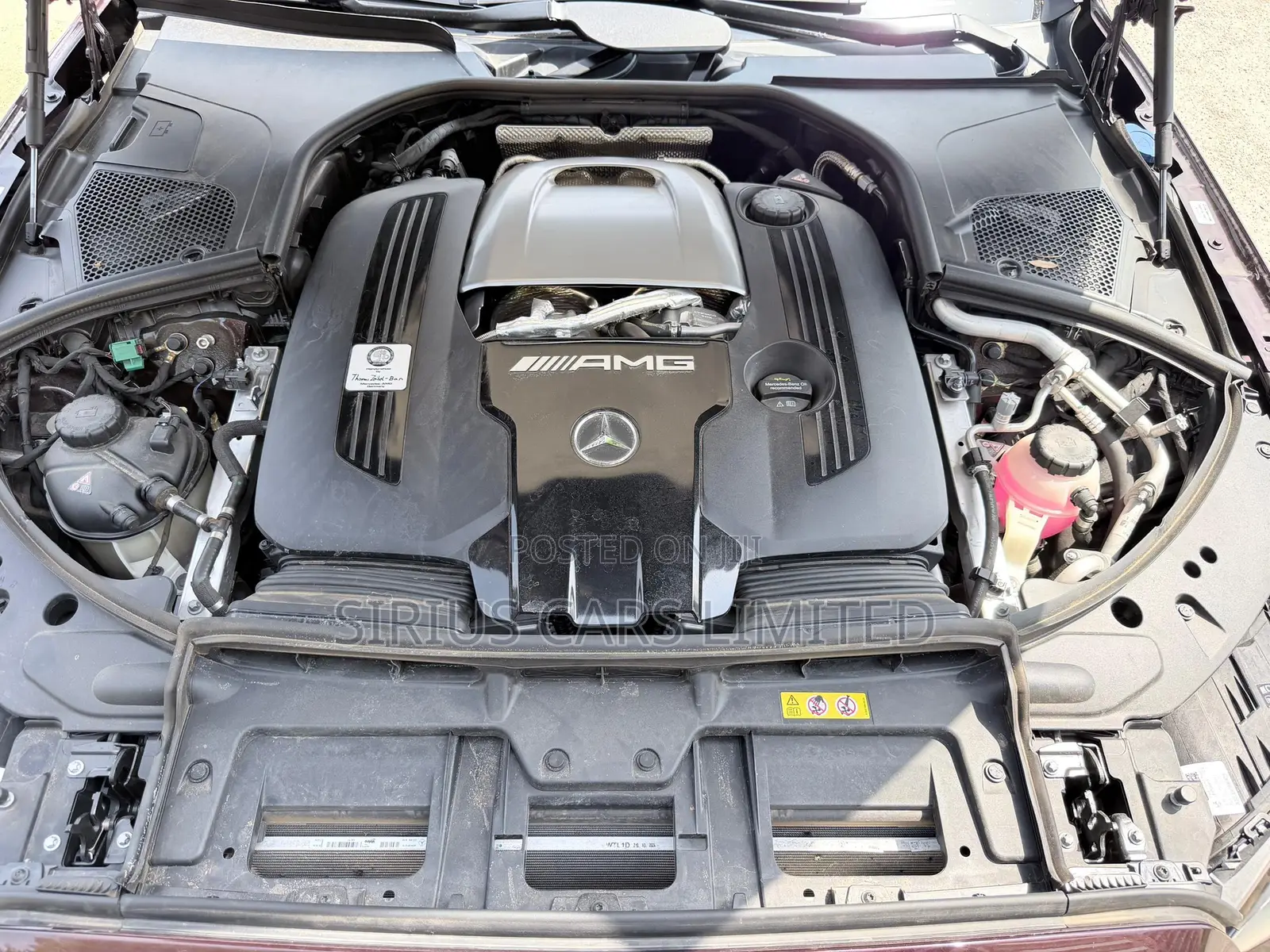 New Mercedes-Benz S-Class 2025 Burgundy