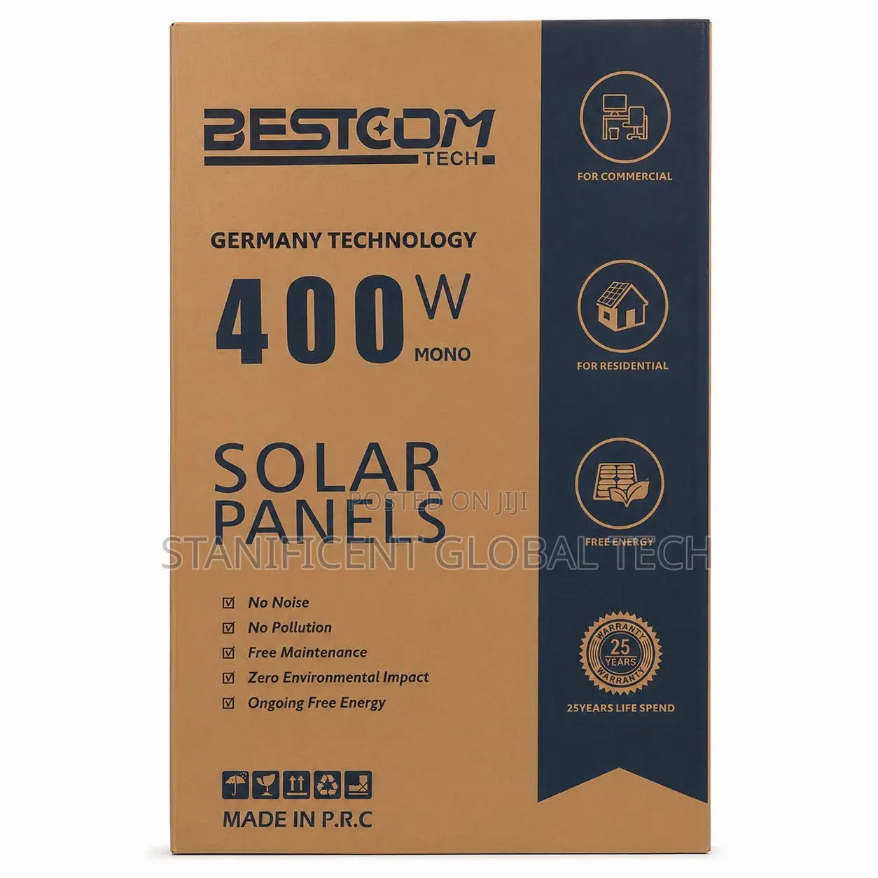 Bestcom 400watts Mono Solar Panel