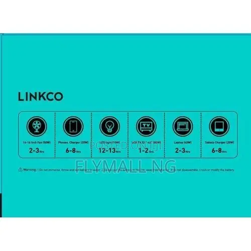 Linkco Mini Power Station 60000mah (200wh) Portable Power Bank