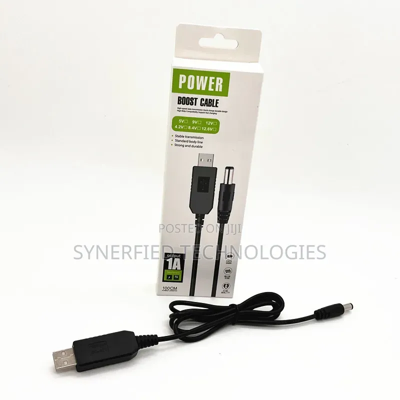 Usb Power Boost Cables 5v to 9v/12v