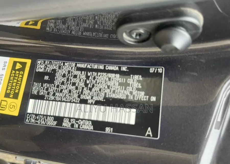 Lexus RX 2011 Gray