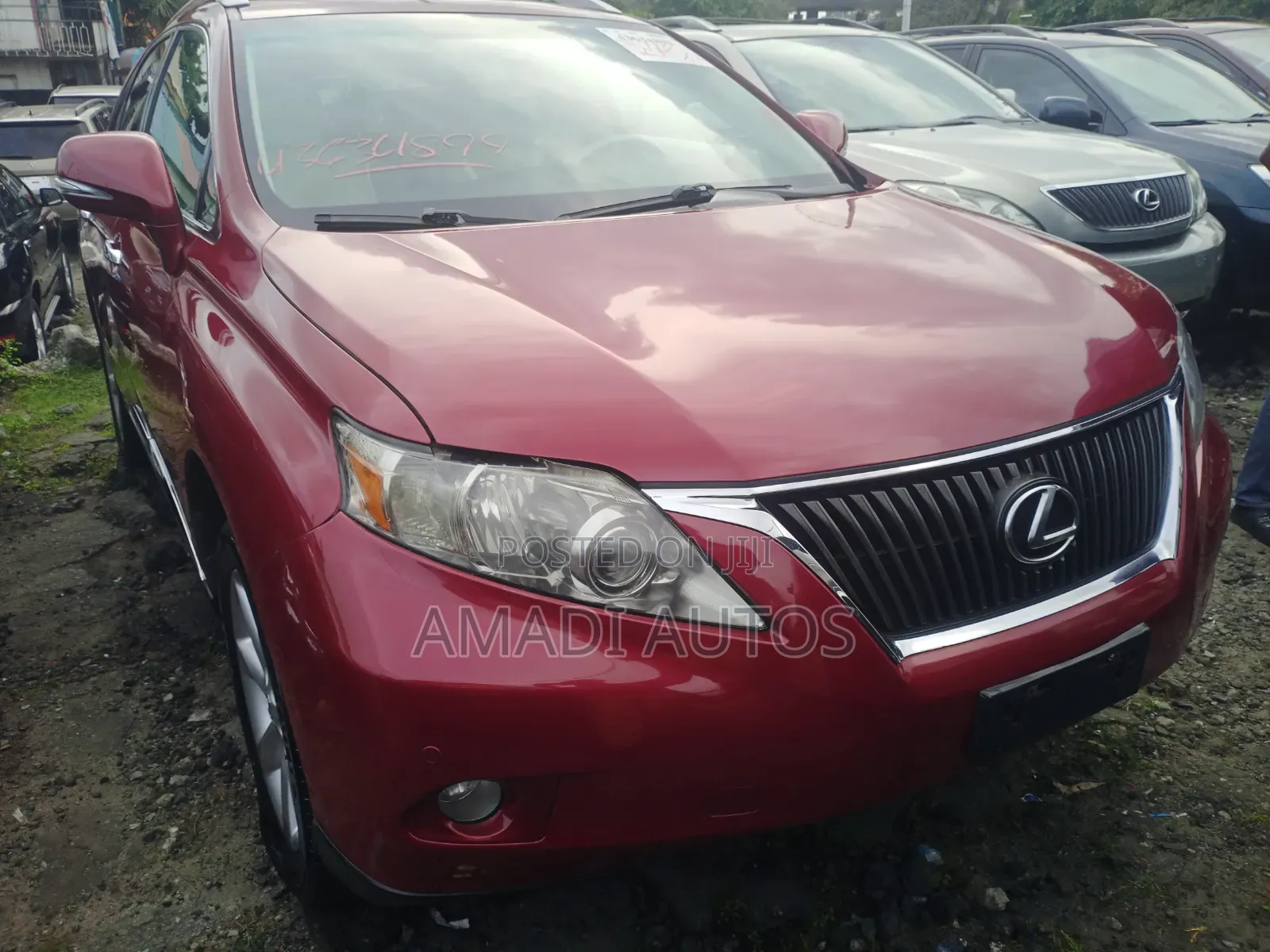 Lexus RX 350 2011 Red
