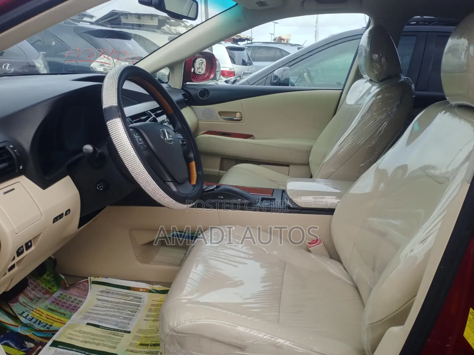Lexus RX 350 2011 Red