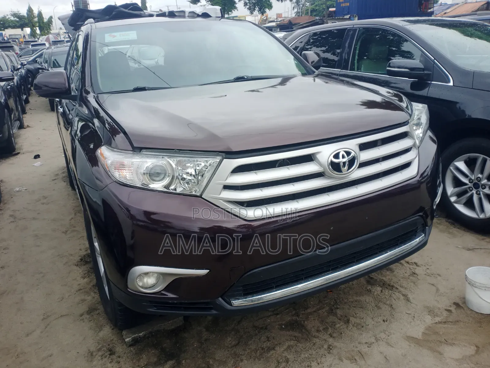 Toyota Highlander 2012 Red