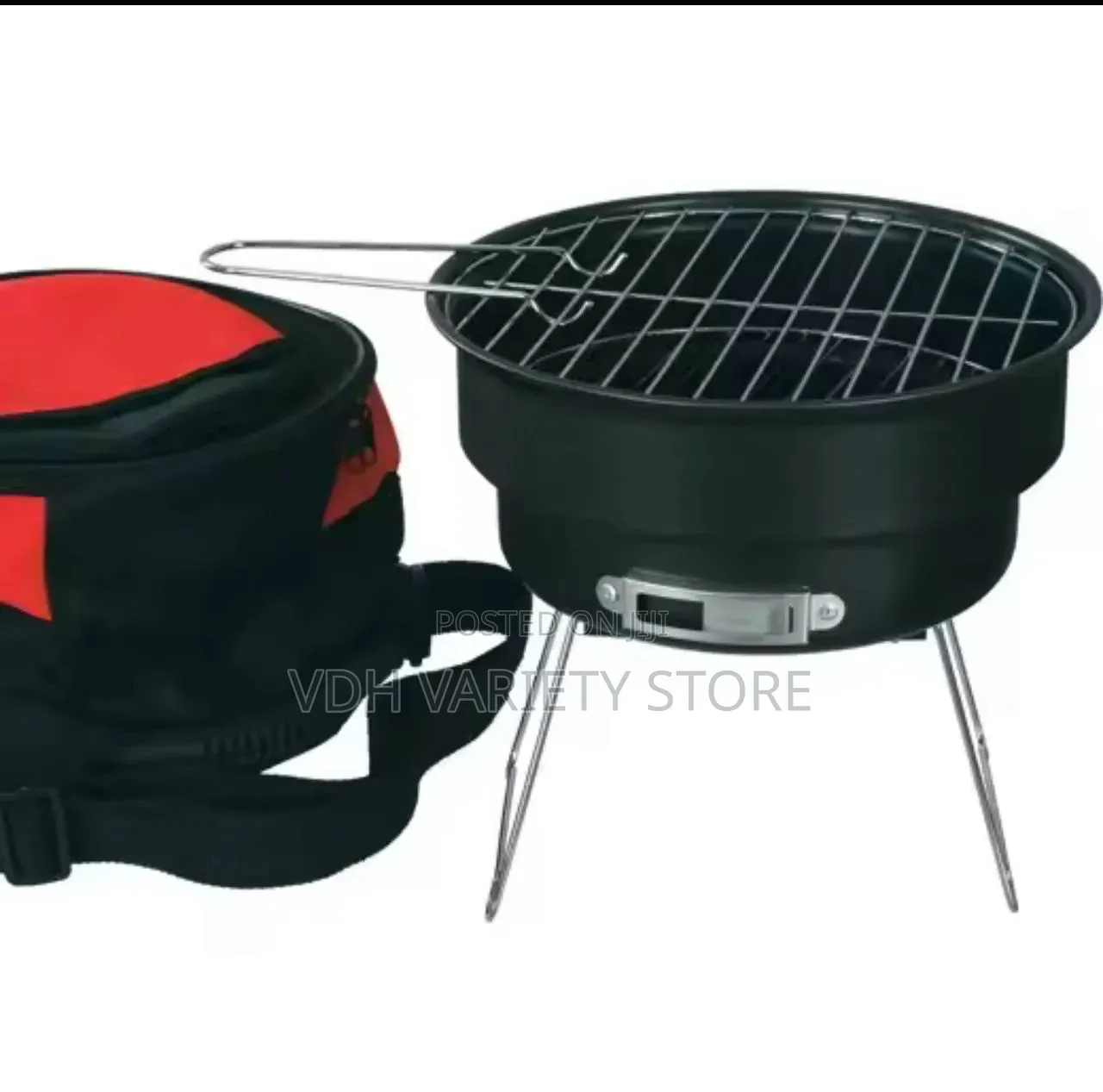 Portable Outdoor/Indoor Stainless Steel Charcoal Barbecue Grill