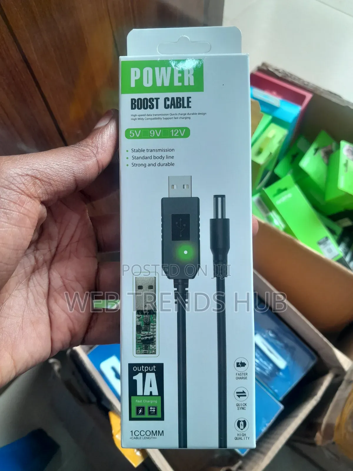 Deluxe Combo Foomee 50,000mah 22.5w Powerbank + Powerboost 5.5mm Cable