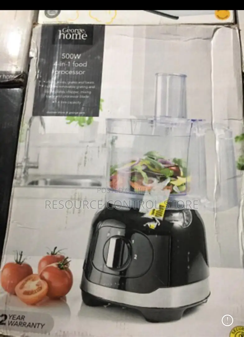 Title : George Home 4-in-1 Food Processor 500w 1.4l