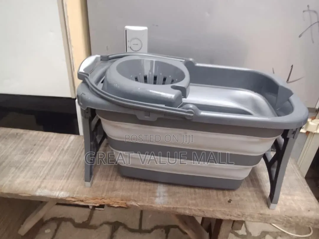 Collapsible Spin Mop Bucket