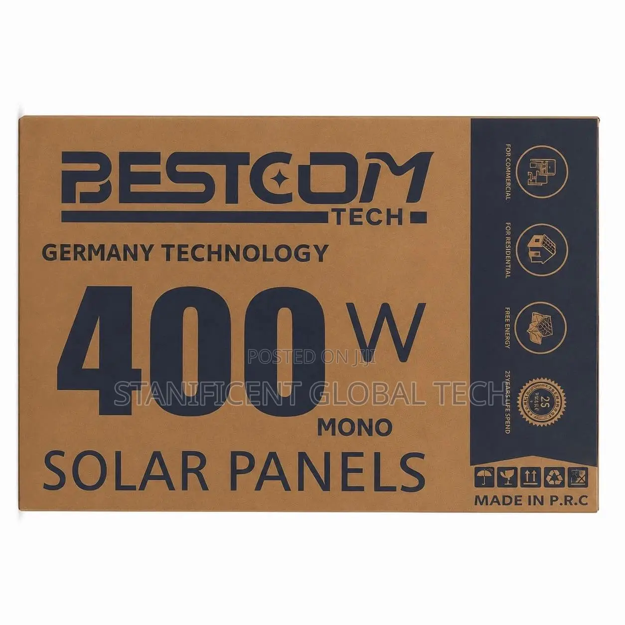 Bestcom 400watts Mono Solar Panel