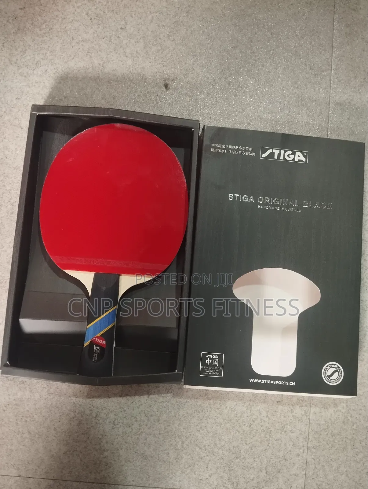 Stiga Single Table Tennis Bat