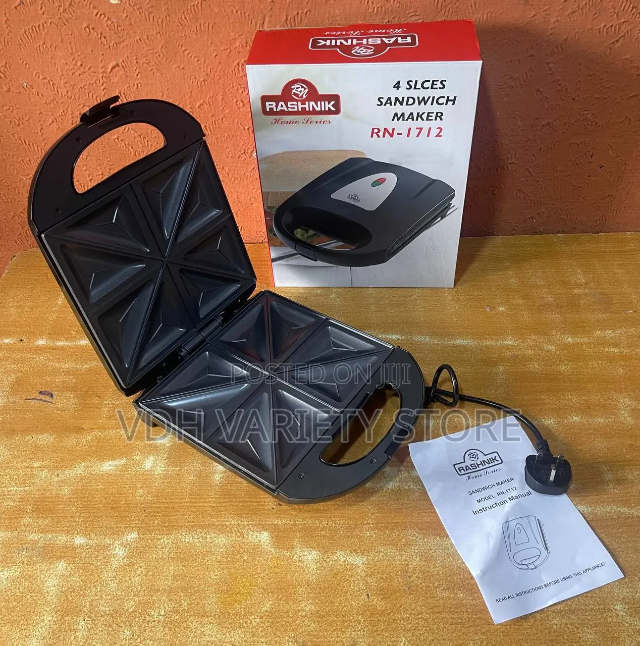 4 Face Rashnik Sandwich Maker/Toaster