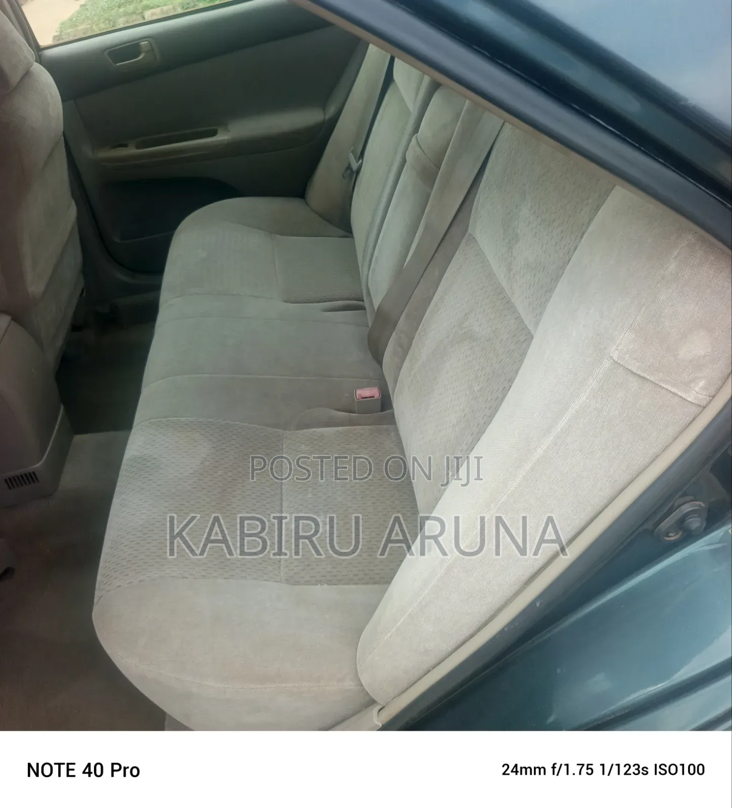 Toyota Camry 2002 Green